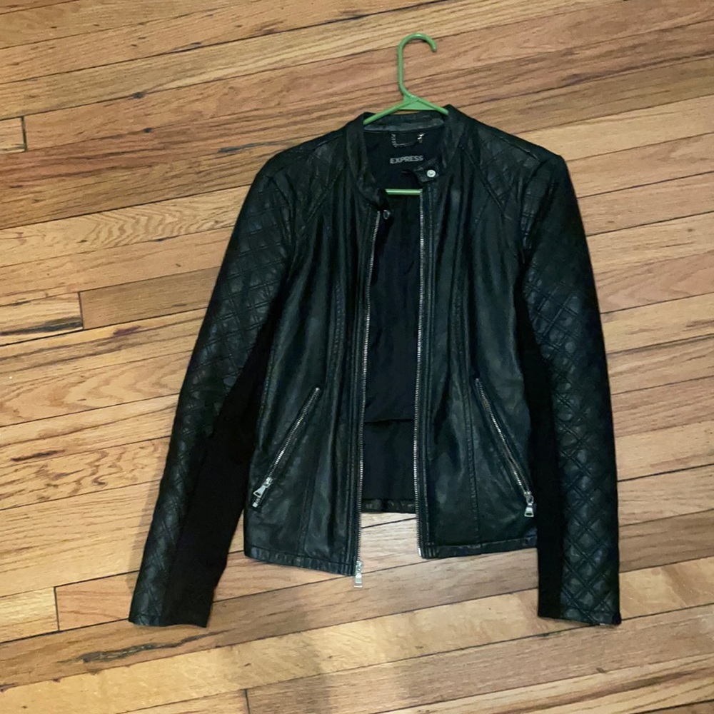 Women’s express leather jacket
